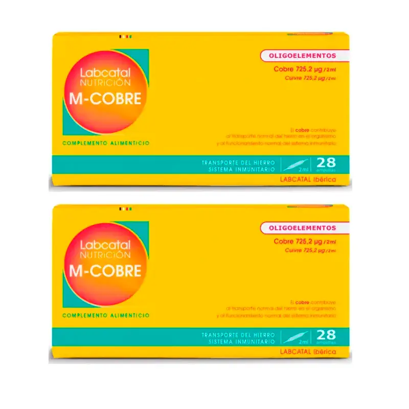 Labcatal Manganese-Copper, 2X28 Ampoules