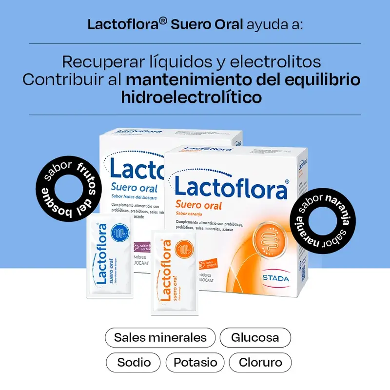 Lactoflora Oral Serum With Probiotics, Prebiotics And Mineral Salts Orange Flavour , 6 Sachets - Image 5