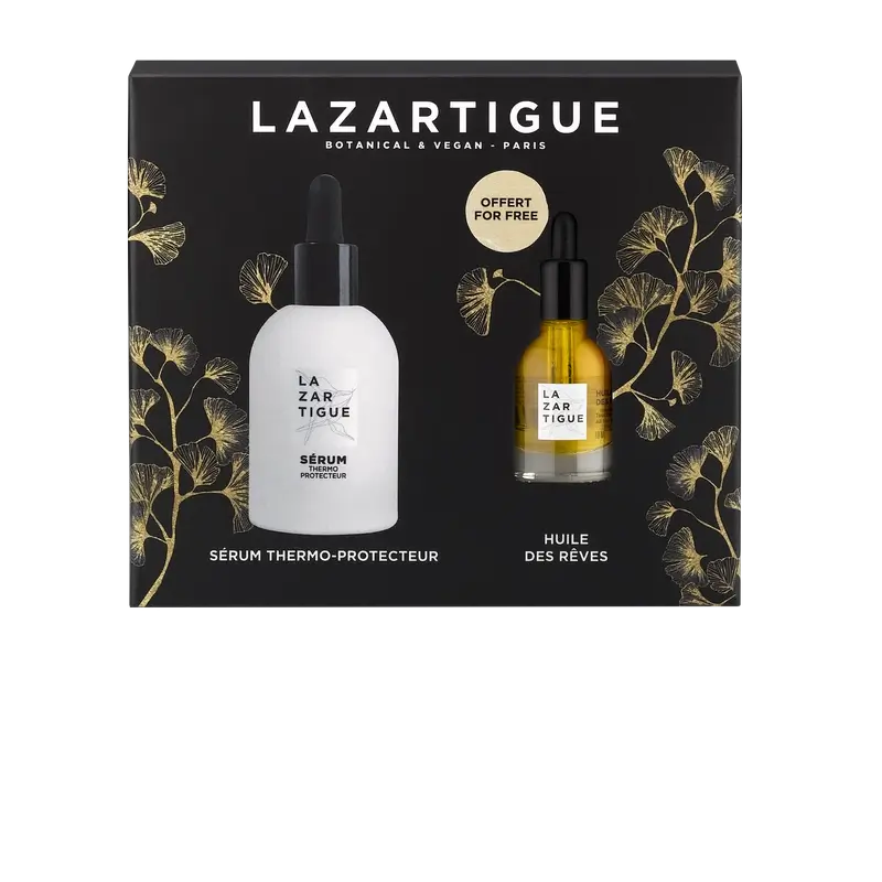 Lazartigue Christmas Set Christmas Thermoprotective Serum + Nourishing Dry Oil , 2 units - Image 2