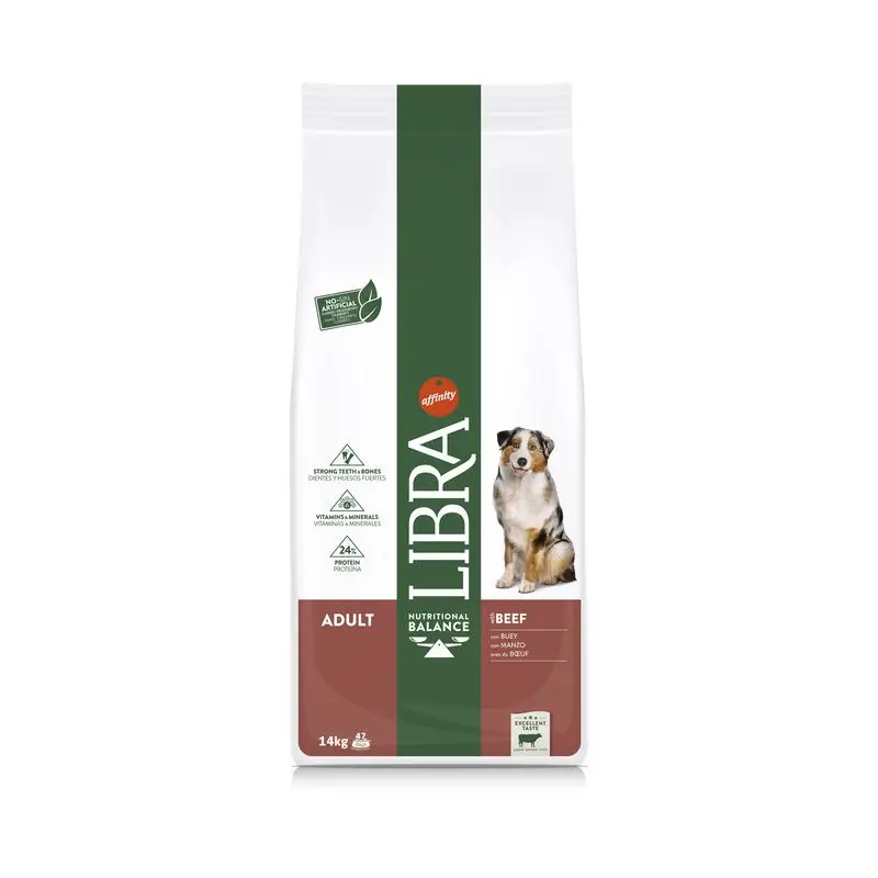 Libra Canine Adult Beef 14Kg, dog food
