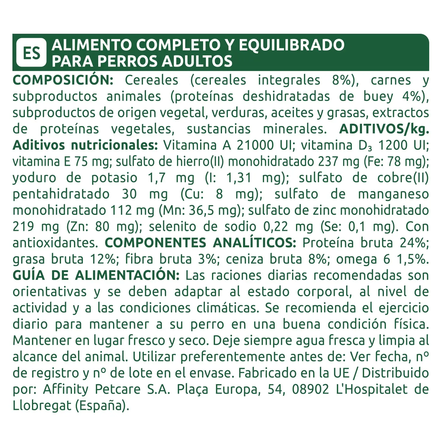Libra Canine Adult Beef 14Kg, dog food - Image 3