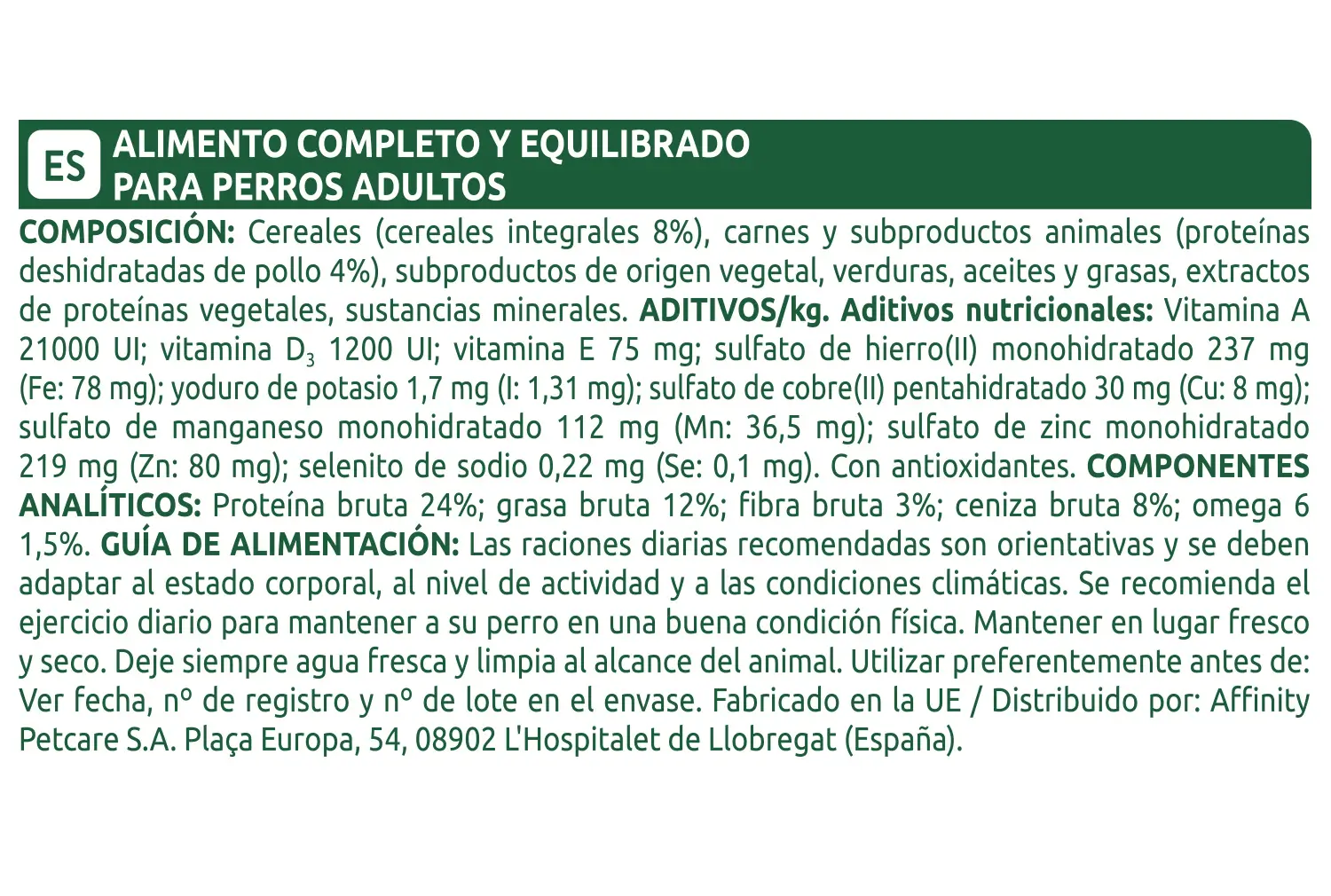 Libra Canine Adult Chicken 3kg, dog food for dogs - Image 3