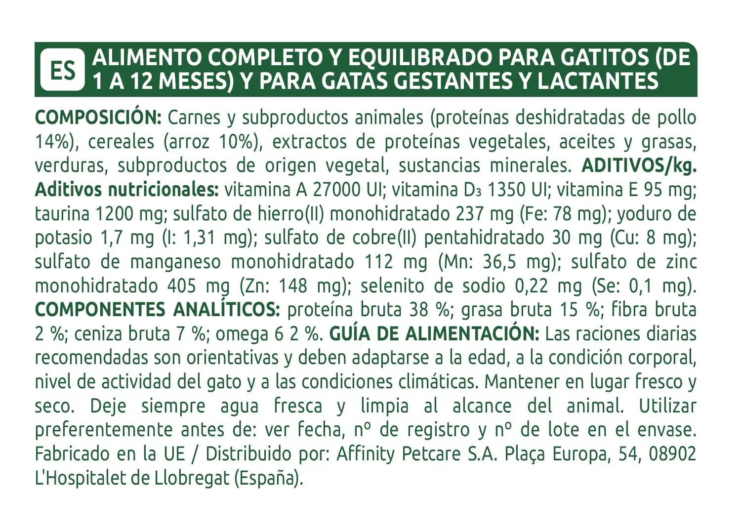 Libra Feline Kitten 1,5Kg, cat food - Image 3