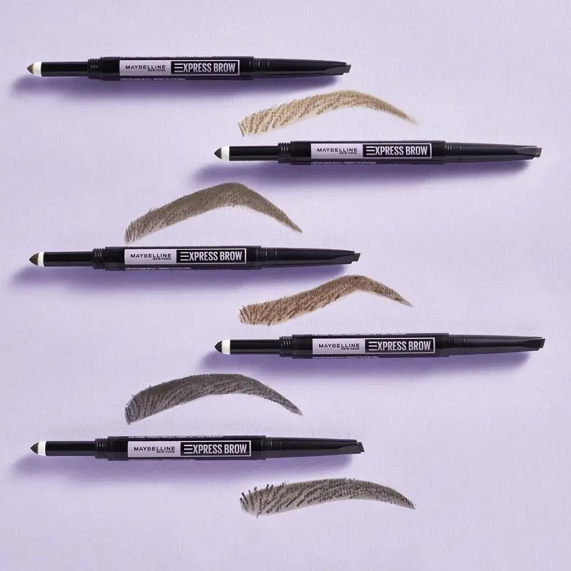 Maybelline New York Express Brow Satin Duo Automatic Eyebrow Pencil 025 Brunette - Image 5