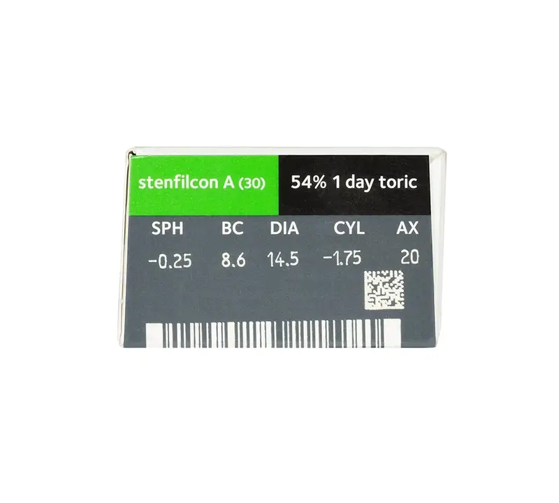Myday Toric Daily Lenses, 30 units - +5.75, -1.25, 20, 8.6, 14.50 - Image 2
