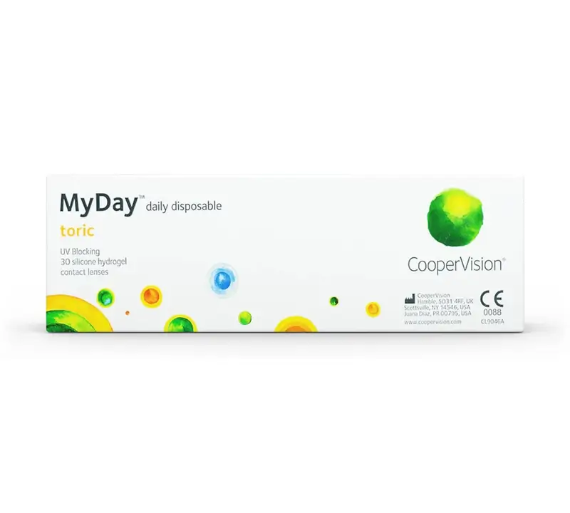 Myday Toric Daily Lenses, 30 units - -4.00, -0.75, 40, 8.6, 14.50