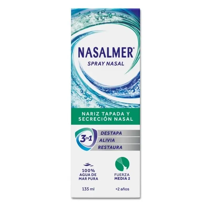 Nasalmer Medium Strength, Daily Nasal Hygiene & Relief, 135 Ml Spray - Image 3