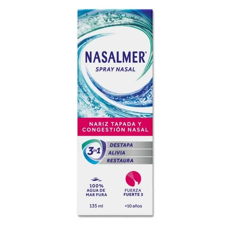 Nasalmer Strong, Nasal Decongestion & Deep Cleansing, 135 Ml Spray - Image 3