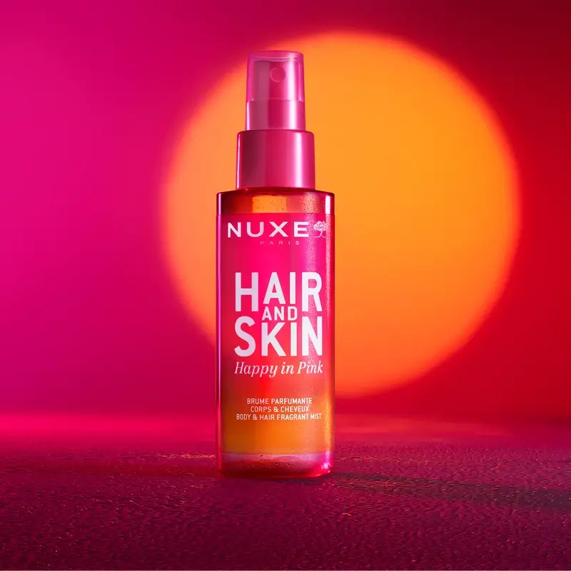 Nuxe Hair & Skin Happy In Pink Perfumed Body & Hair Mist , 100 ml - Image 2