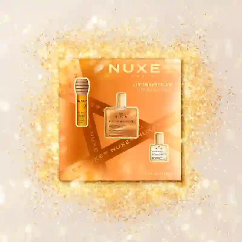 Nuxe Prodigieux Multi-Ranges Gift Box Glow Infinite Huile Prod Or + Reve The Miel Labial + Huile Classic - Image 2