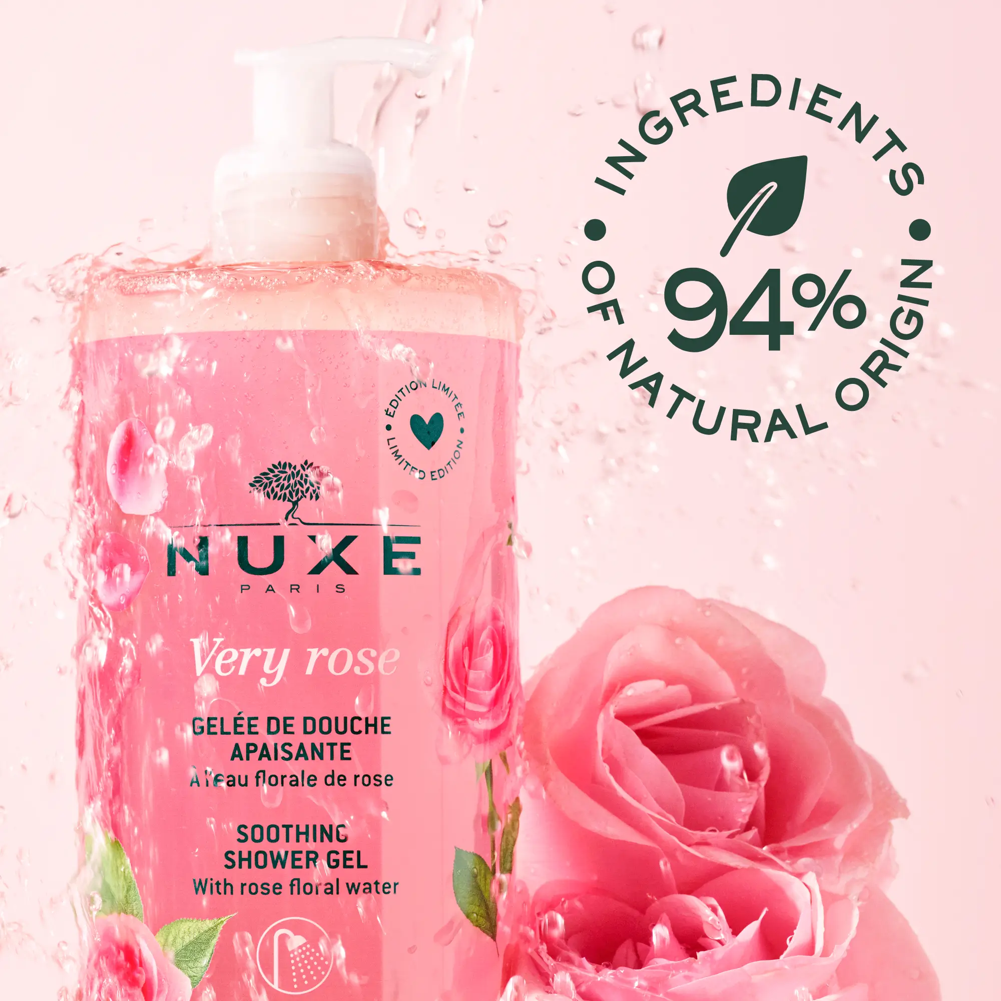 Nuxe Very Rose - Soothing Shower Gel - Nuxe - Image 3