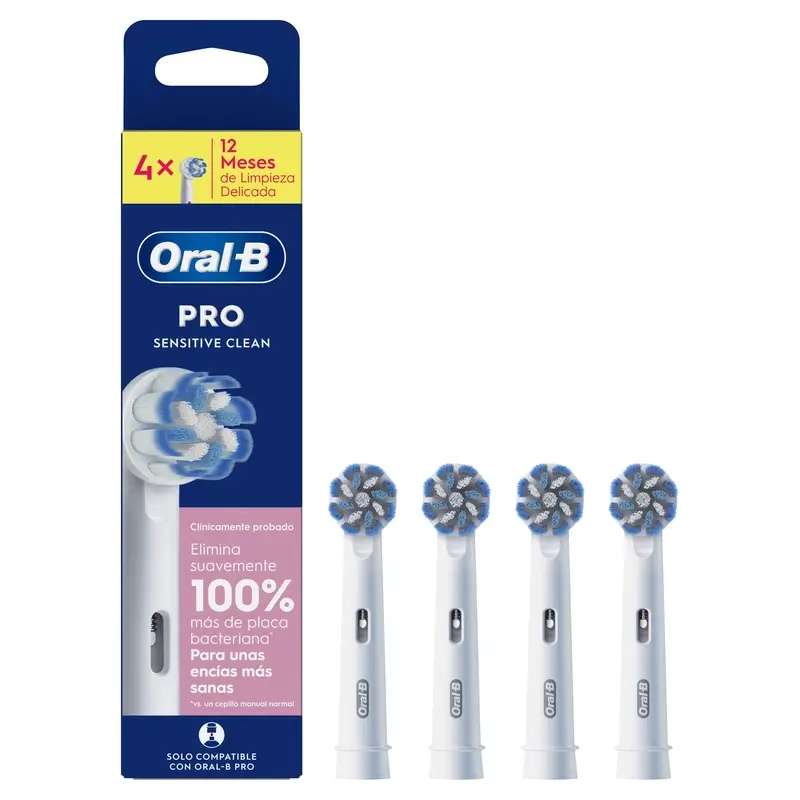 Oral-B Braun Sensitive Clean Refill, 4 pcs. - Image 2