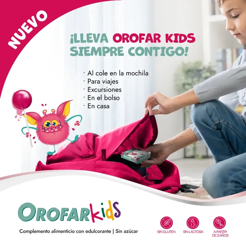 Orofar Kids Sugar Free Raspberry Throat Itch Lollipops , 8 lollipops - Image 4