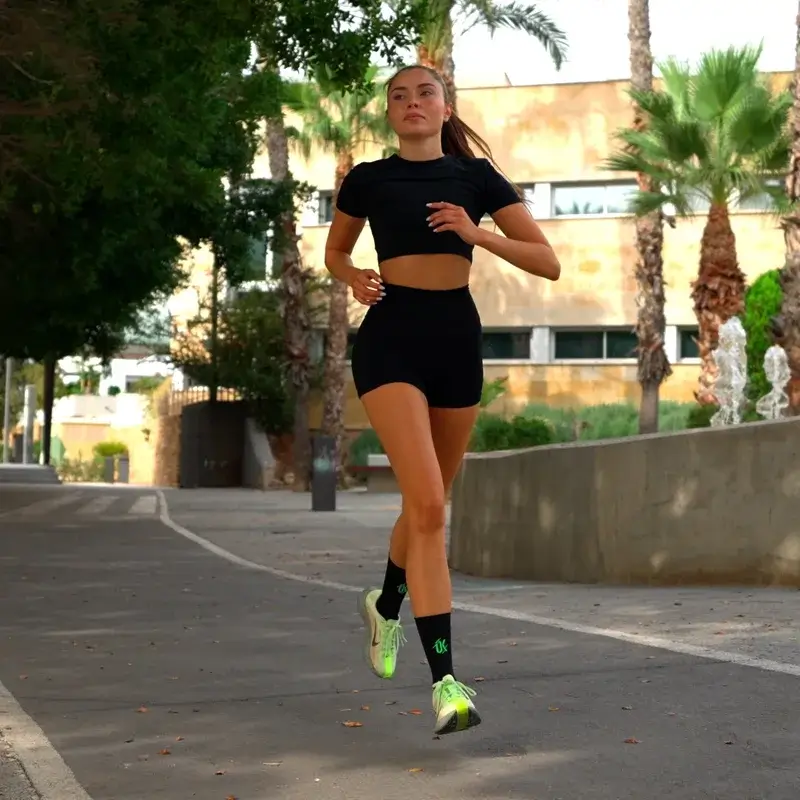 Podoks High Running Socks H5 Black - Image 9