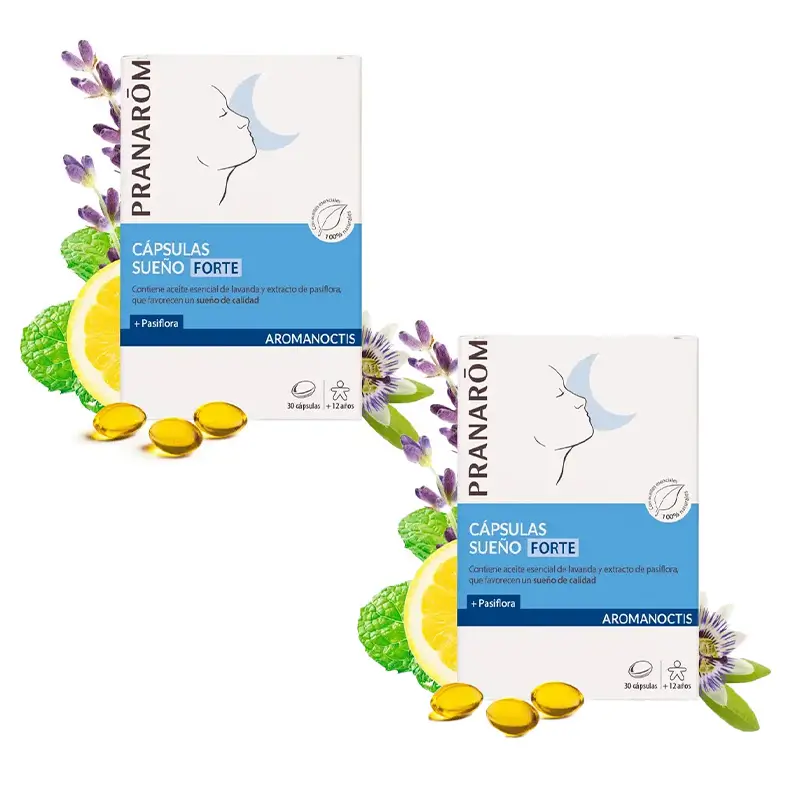 Pranarôm Aromanoctis Forte Sleep, 2X30 Capsules