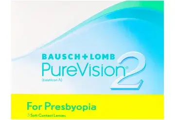 Purevision Multifocal Monthly Lenses , 3 units - +1.50, 8.6, High, 14.0