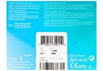 Purevision Multifocal Monthly Lenses , 3 units - +3.50, 8.6, High, 14.0 - Image 4