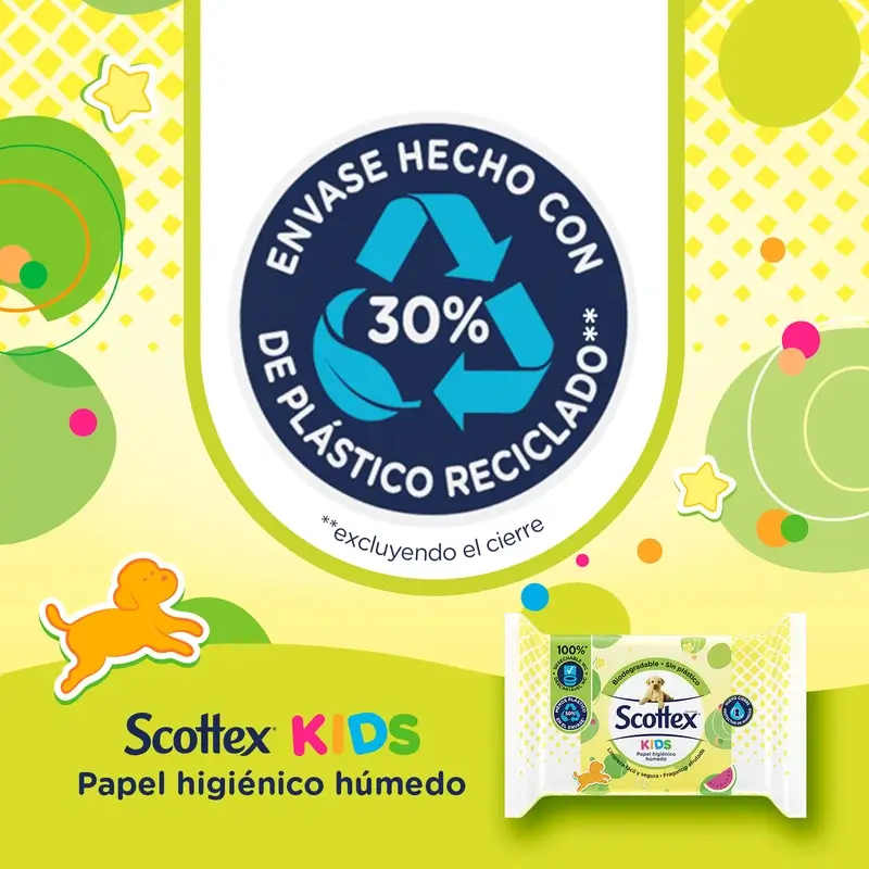 Scottex Junior Wet Toilet Paper , 74 units - Image 5