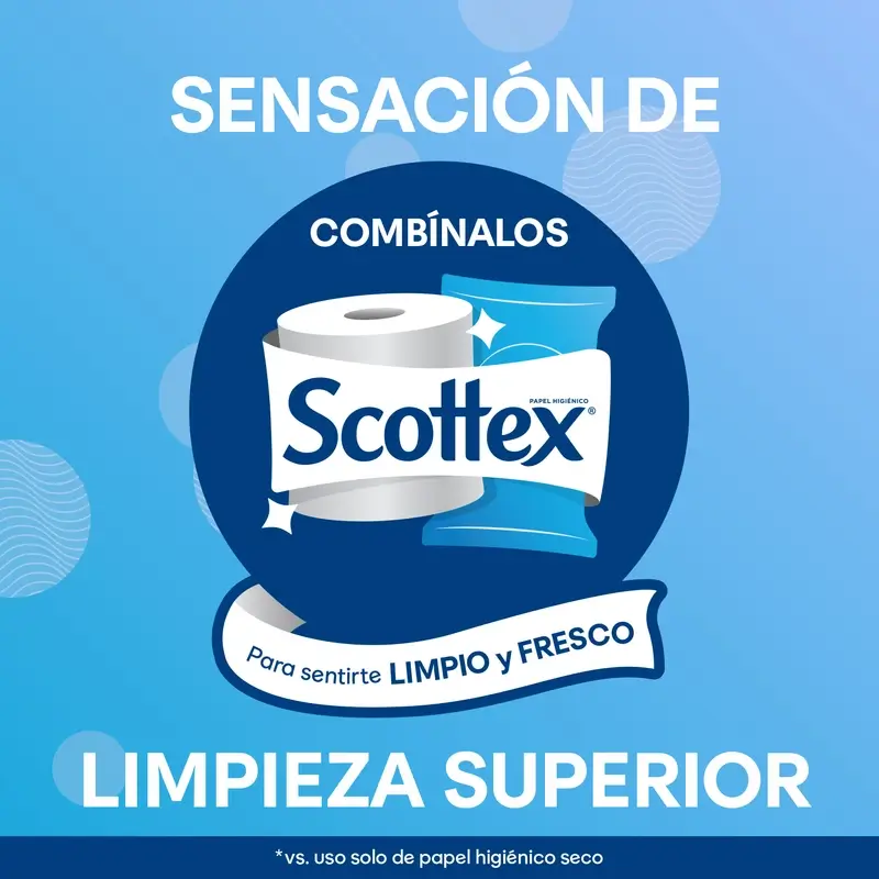 Scottex Sensitive Moist Toilet Paper , 38 pcs. - Image 7