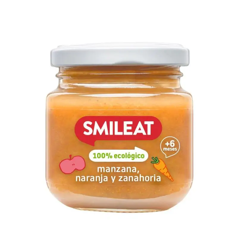 Smileat Apple, Orange & Carrot Small Cube, 6x130 Gr - Image 2
