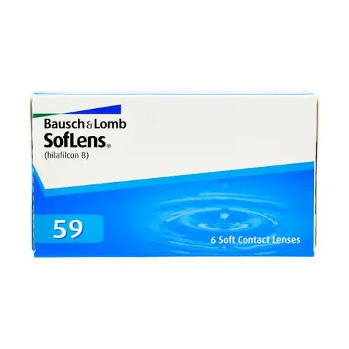 Soflens 59 Spherical Monthly Lenses, 6 units - -1.25, 8.6, 14.2