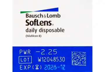 Soflens Daily Daily Spherical Lenses , 30 units - +2.50, 8.6, 14.2 - Image 2