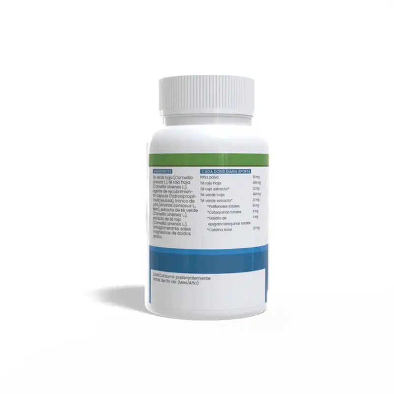 Sotya Red Tea + Green Tea + Pineapple 500 Mg , 60 capsules - Image 3