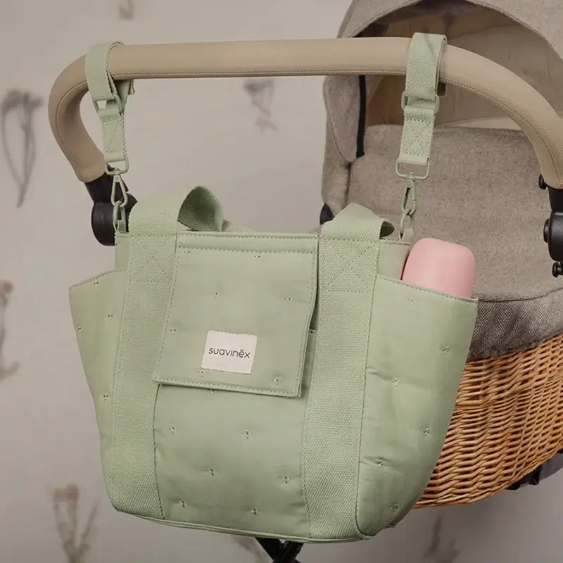 Suavinex Peotry Green Peotry Baby Carrier Bag - Image 2
