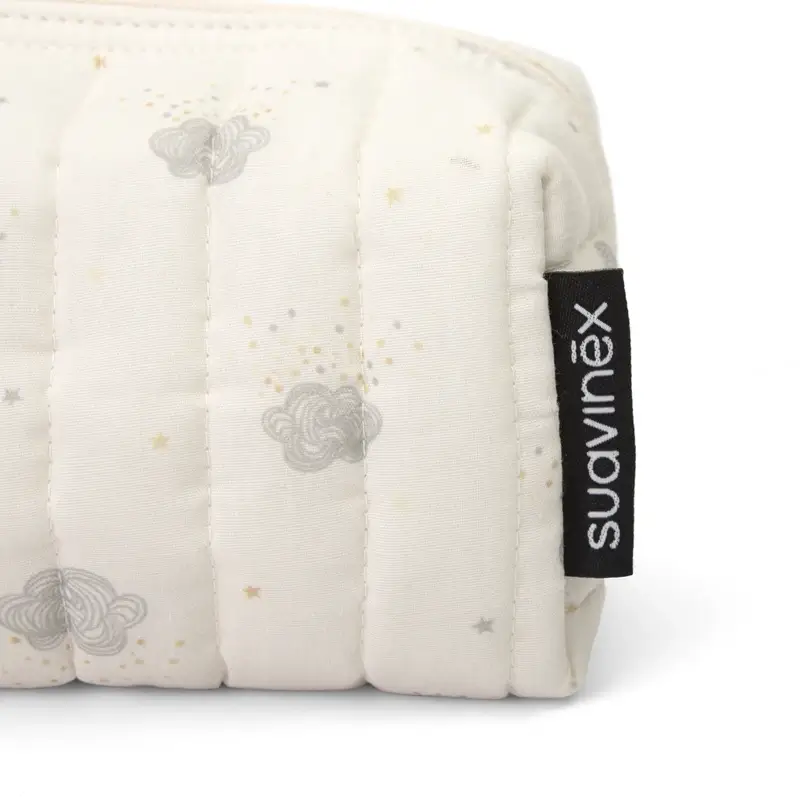 Suavinex Baby Toiletry Bag Travel Cloth, Beige - Image 7