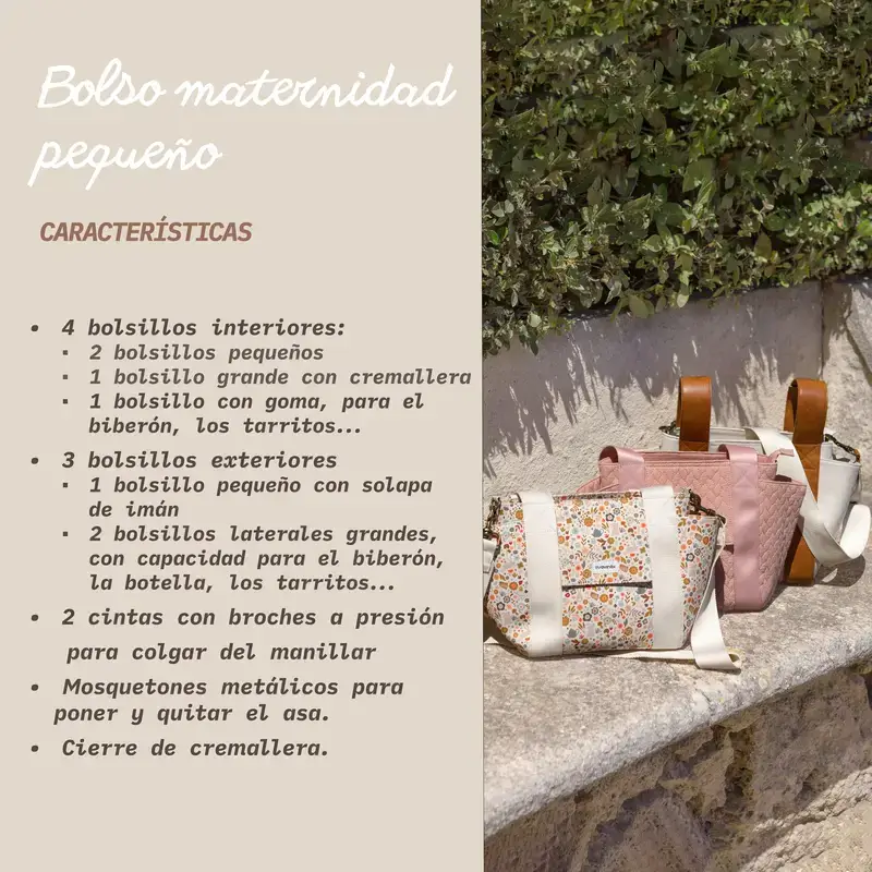 Suavinex Organiser Bag, Flowers - Image 8