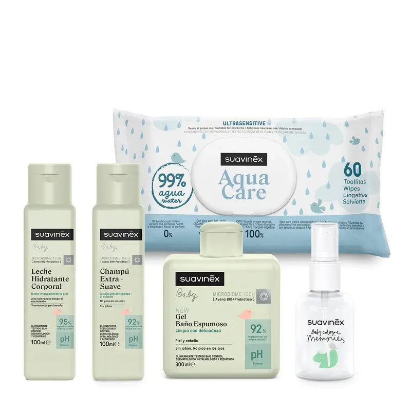 Suavinex Baby Care Mini Bag Baby Care Green - Image 3