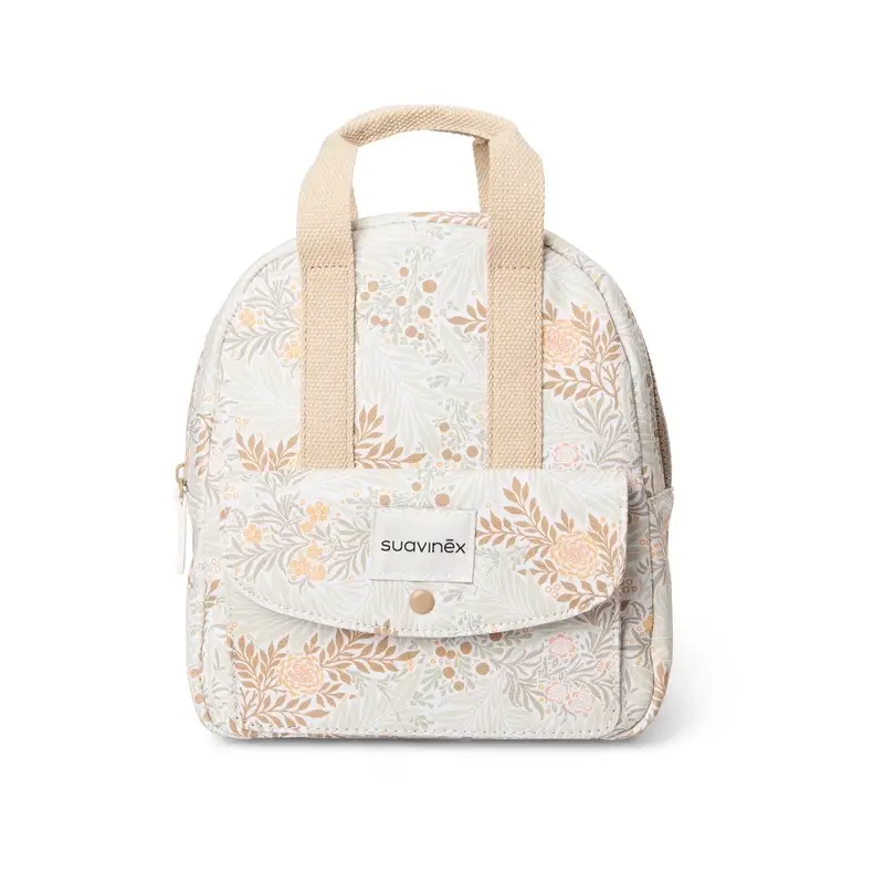 Suavinex Children's Poetry Print Backpack Beige - Image 6
