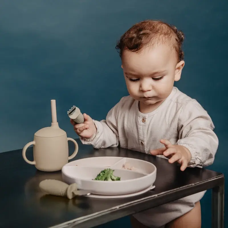 Suavinex Cutlery Learning Stainless Steel, +6 Months, Pink - Image 3