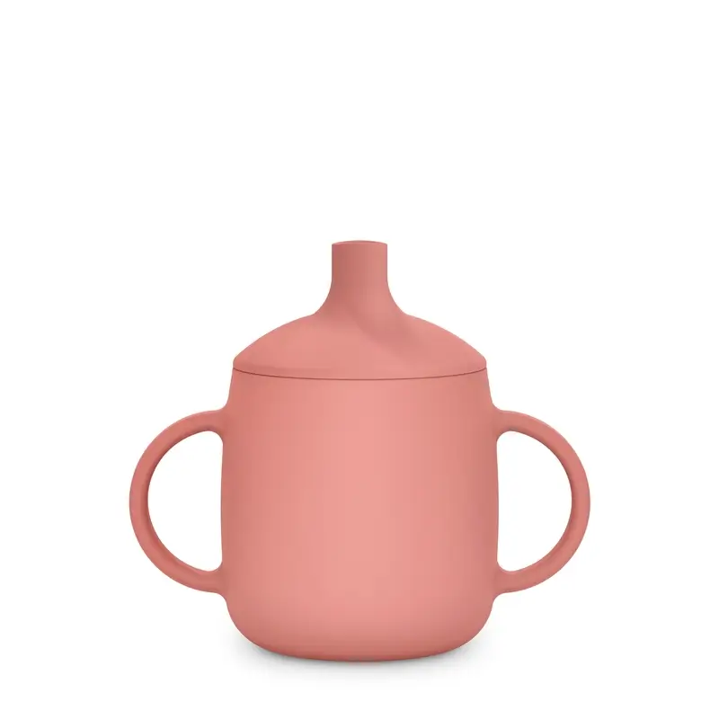 Suavinex Learning Cup 3-in-1 Silicone, +6 Months, Pink - Image 5