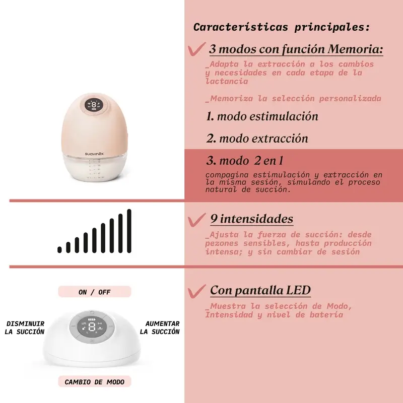 Suavinex Breast Milk Pump Hands Free - Image 6