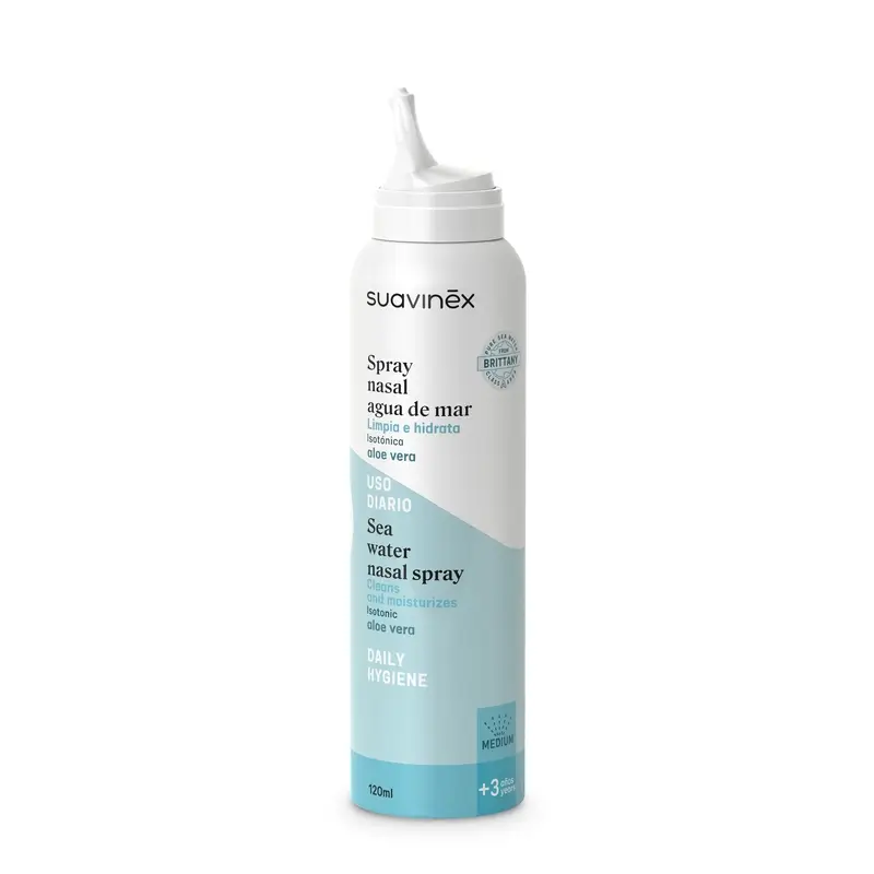 Suavinex Children's Isotonic Nasal Spray, +3 Years, Daily Hygiene, 120 Ml - Image 2