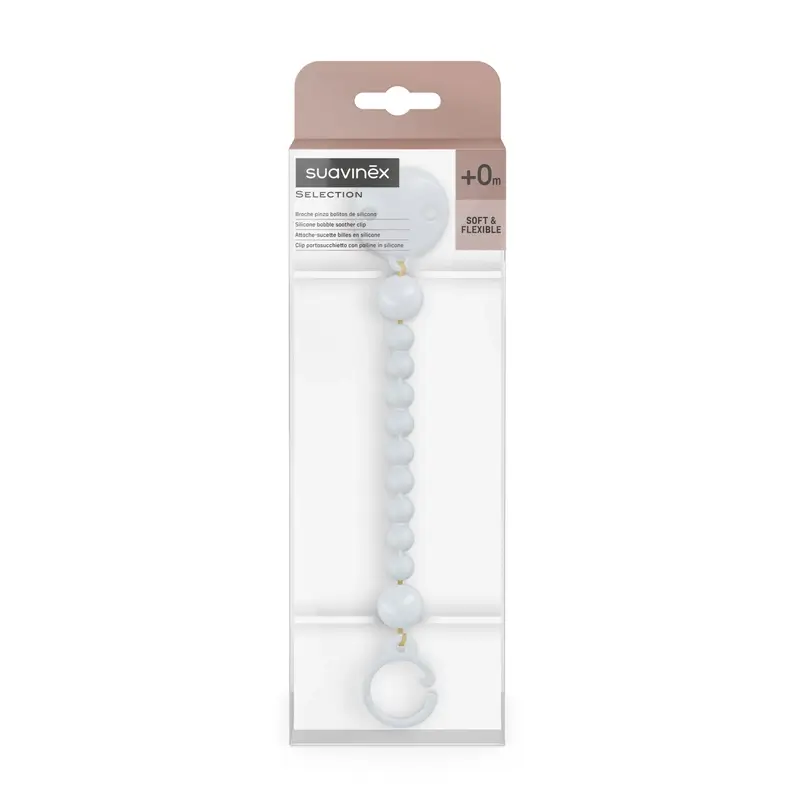 Suavinex Silicone Clamp, Ballad Blue - Image 2