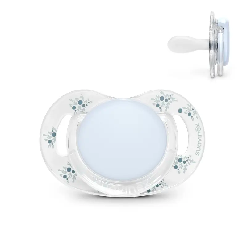 Suavinex Soother Sx Pro 0/6 Months, Poetry Blue
