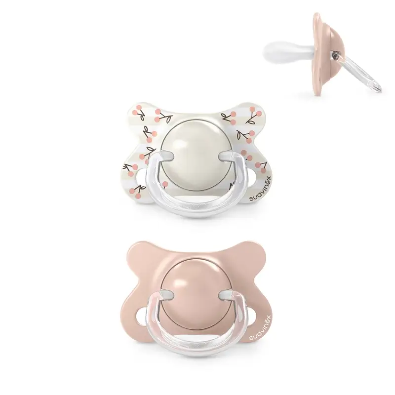 Suavinex Pacifiers Teat Sx Pro -2/2 Months Birdies Pink, 2 units - Image 2