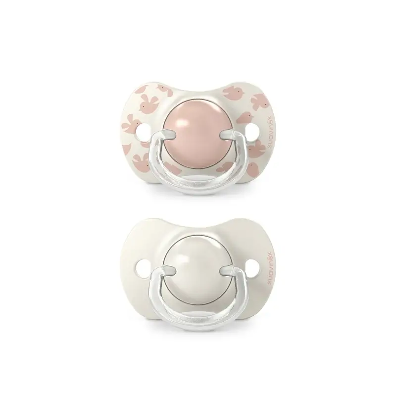 Suavinex Pacifiers Teat Sx Pro 6/18 Months Birdies Pink, 2 units - Image 8