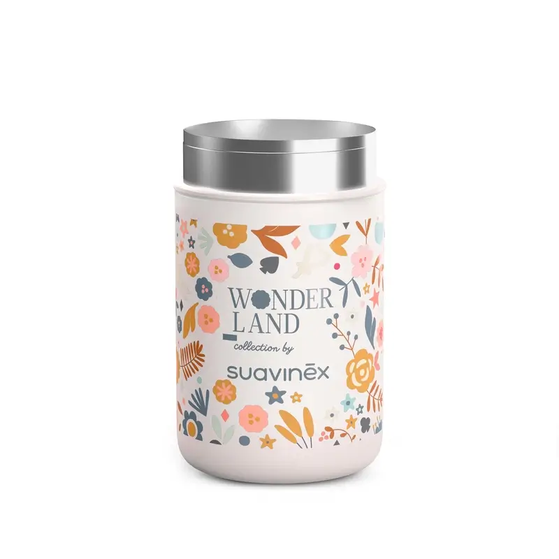 Suavinex Papillero Thermos 400 Ml, Wonderland Flowers - Image 2