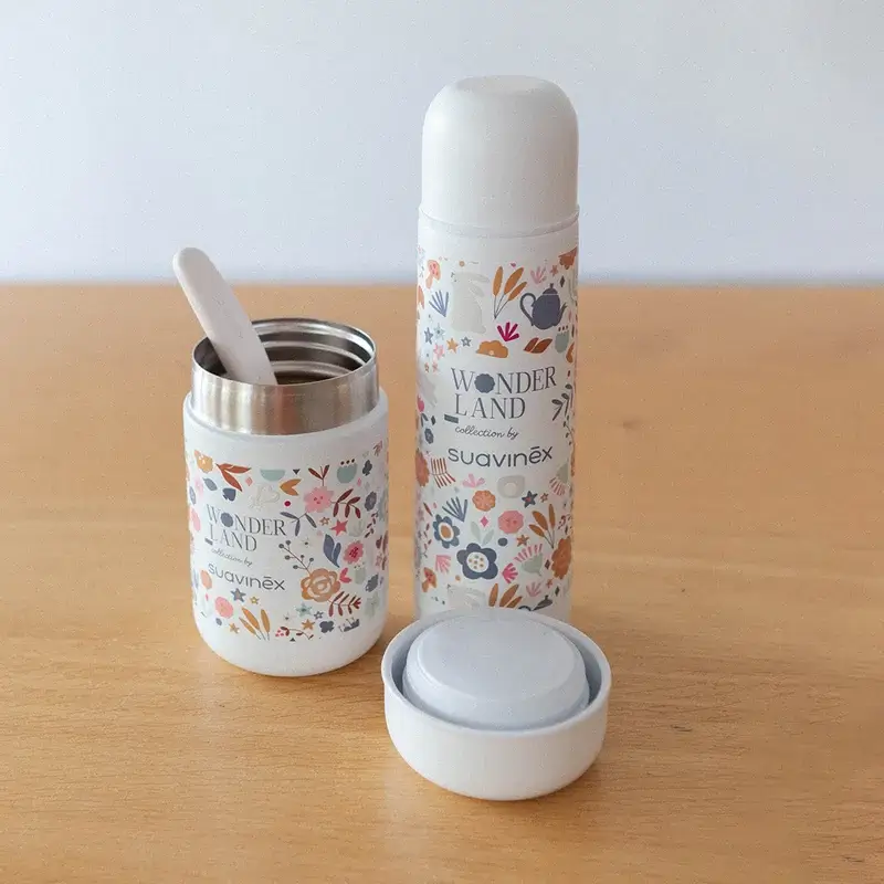 Suavinex Papillero Thermos 400 Ml, Wonderland Flowers - Image 5