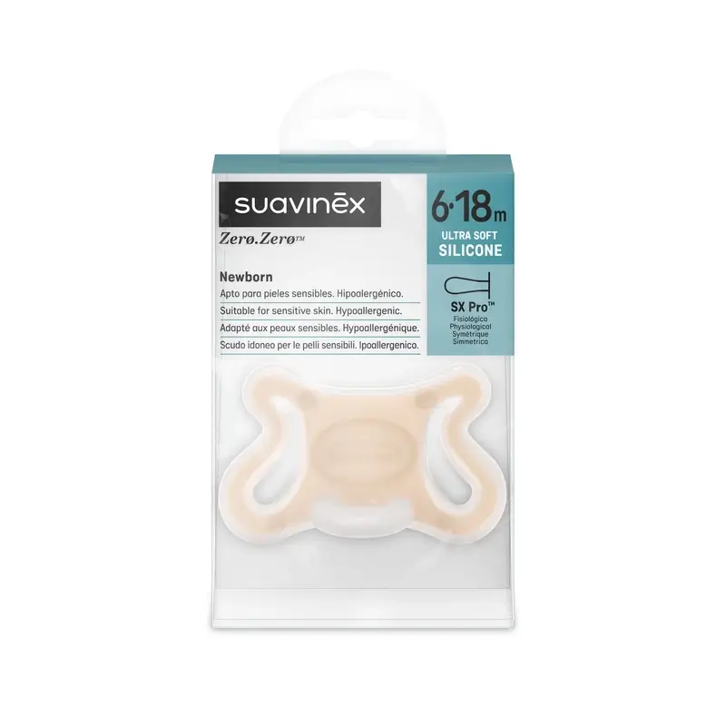 Suavinex Pacifier Zero Zero, 6/18 Months, Fair - Image 2