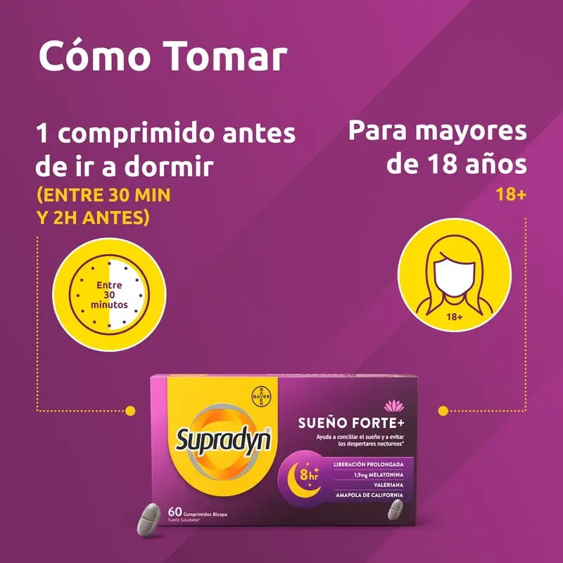 Supradyn Supradyn Sleep Forte+ , 60 tablets - Image 7