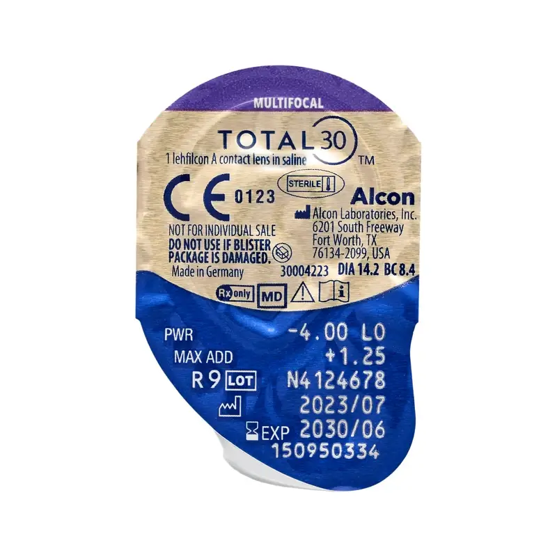 Total30 Multifocal Monthly Lenses, 6 units - -8.75, 8.4, Medium, 14.2 - Image 6