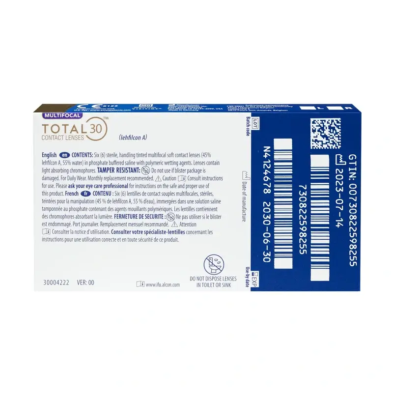 Total30 Multifocal Monthly Lenses, 6 units - -8.50, 8.4, Medium, 14.2 - Image 4