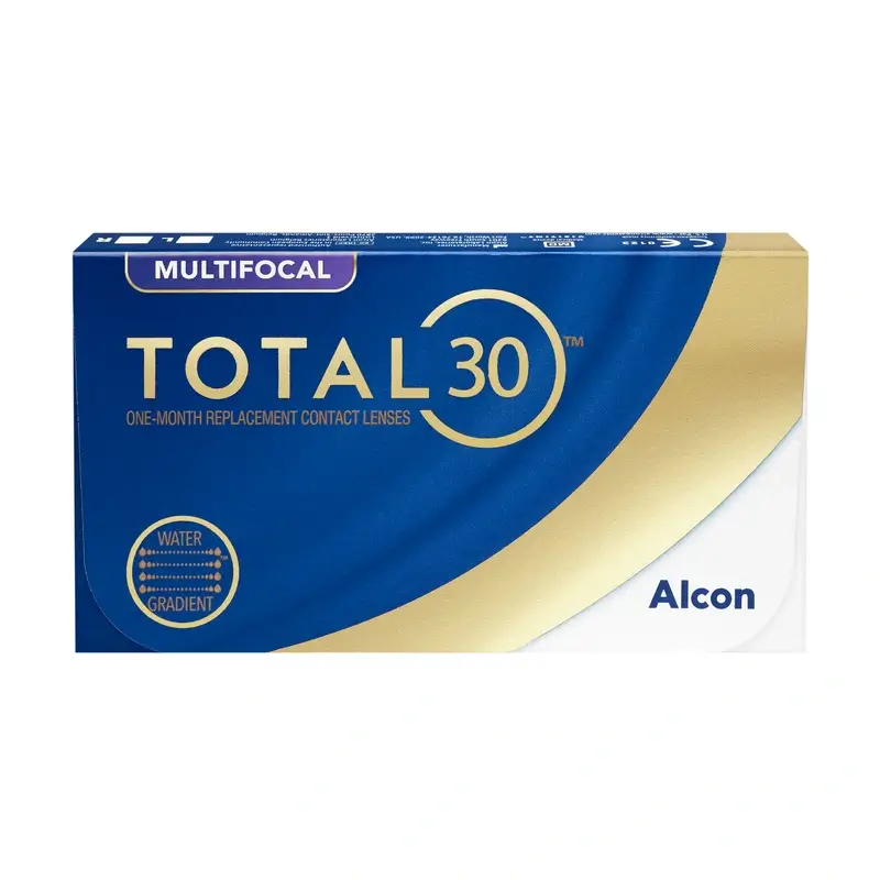 Total30 Multifocal Monthly Lenses, 6 units - -6.75, 8.4, Low, 14.2