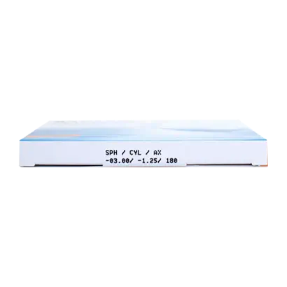 Ultra Monthly Toric Lenses , 3 units - +2.25, -1.75, 50, 8.6, 14.50 - Image 2