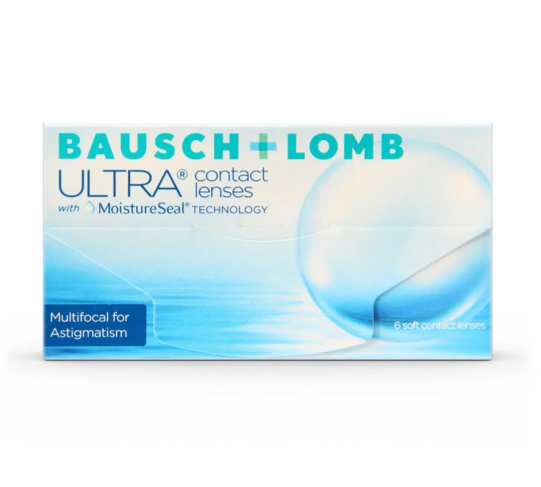 Ultra Multifocal Lenses For Astigmatism Monthly , 6 units - +3.50, -1.25, 180, 8.6, High, 14.50