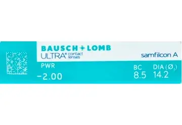Ultra Spherical Monthly Lenses , 6 units - +6.00, 8.5, 14.2 - Image 2